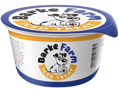 lidding for dog ice cream